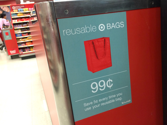 target reusable shopping bags