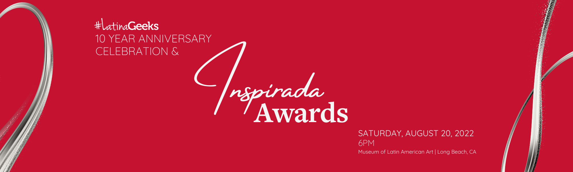 Red Inspirada Awards Gala Event Graphic